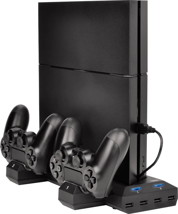 Hama Multistand Charger Bluelight Ladestation (PS4)