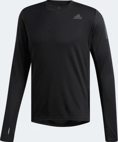 adidas Own The Run Laufshirt langarm schwarz (Herren)