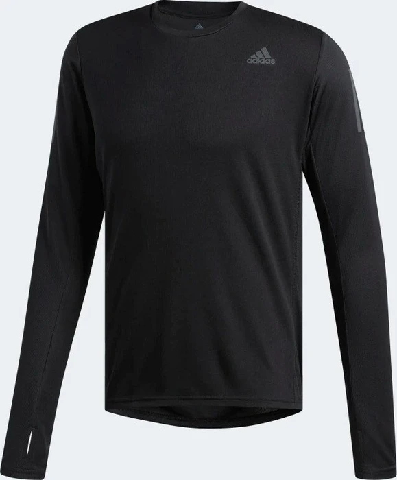 adidas Own The Run Laufshirt langarm schwarz (Herren)