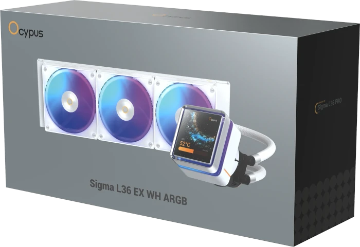 Ocypus Sigma L36 EX BK ARGB, weiß