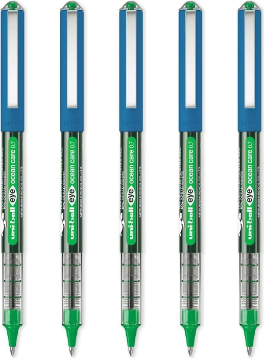 Uni-Ball Eye Ocean Care 0.7 Tintenroller (Mine) grün, er-Pack