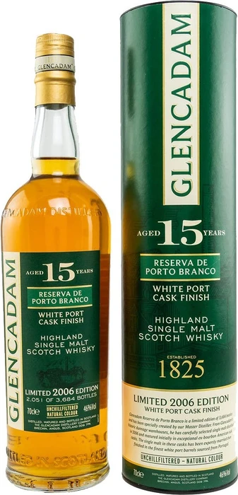 Glencadam Reserva de Porto Branco 2006 15 Years Old 700ml