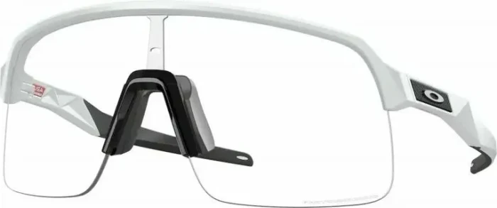 Oakley Sutro Lite matte white/clear to black iridium photochromic