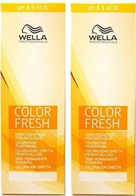 Wella Color Fresh Haartönung pH 6.5 Acid Line Pure Naturals 7/0 mittelblond, 75ml