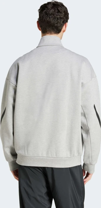 adidas Z.N.E. Quarter-Zip Sweatshirt medium grey heather (Herren)