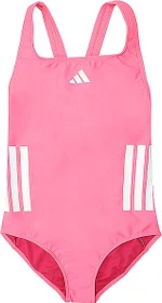adidas 3-Streifen C-Back Badeanzug lucid pink/white (Junior)