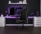 Anda Seat Luna Premium Stoff Gamingstuhl, schwarz Vorschaubild