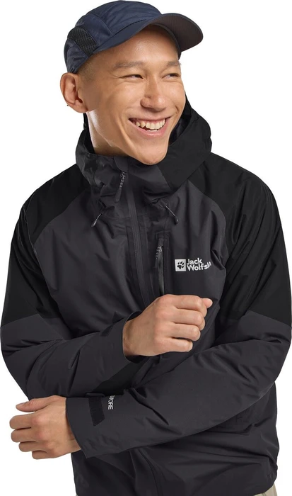 Jack Wolfskin Eagle Peak 2l Funktionsjacke phantom (Herren)
