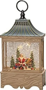 Konstsmide Motiv Wasserlaterne Weihnachtsmann LED 1x warmweiß