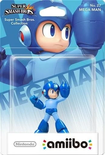Nintendo amiibo Figur Super Smash Bros. Collection Mega Man (Switch/WiiU/3DS)