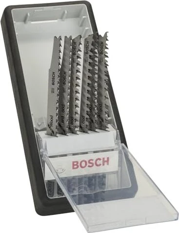 Bosch Professional Robust Line Wood Expert Stichsägeblatt-Set, 6-tlg.