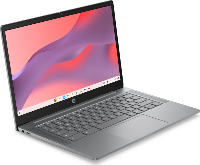 HP Chromebook 14a-nm0112ng, Meteor Silver, Kompanio 540, 8GB RAM, 128GB Flash, DE
