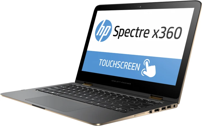 HP Spectre x360 gold 13-4179ng, Dark Ash Silver, Core i5-6200U, 8GB RAM, 256GB SSD, DE