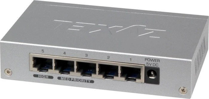 Zyxel GS-100 Desktop Gigabit Switch, 5x RJ-45