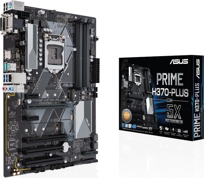 ASUS Prime H370-Plus/CSM (Intel 1151 v2)