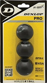 Dunlop Pro Squashbälle, 3 Stück