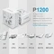 SAMA P Series P1200 weiß 1200W, ATX 3.1, UK-Version Vorschaubild