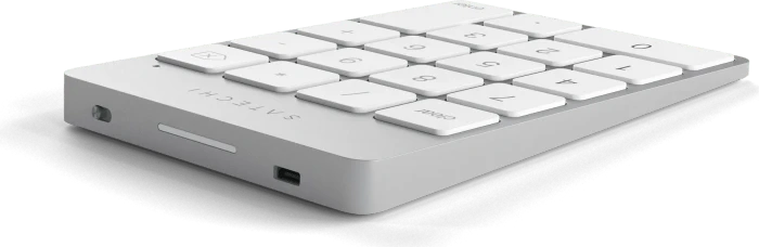 Satechi Aluminum Slim Wireless Keypad (USB-C), Silver, Bluetooth