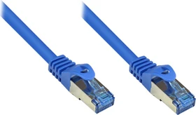 Good Connections RNS Patchkabel, Cat6a, S/FTP, RJ-45/RJ-45, 0.25m, blau