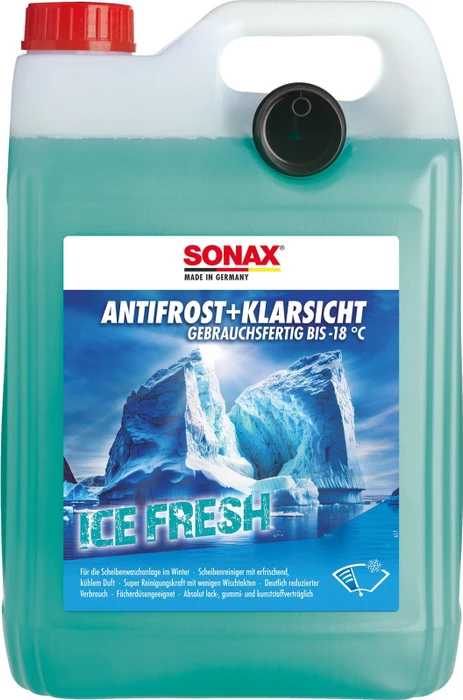 Sonax AntiFrost&KlarSicht gebrauchsfertig bis -18°C Ice-fresh Scheibenreiniger 5.02l (01335050)