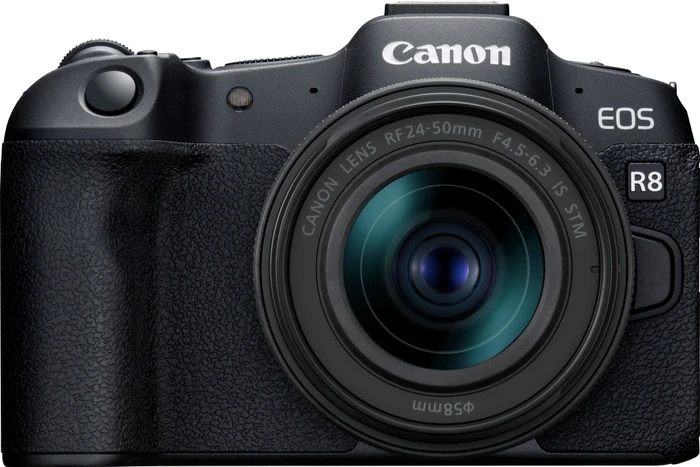 Canon EOS R8 mit Objektiv RF 24-50mm 4.5-6.3 IS STM