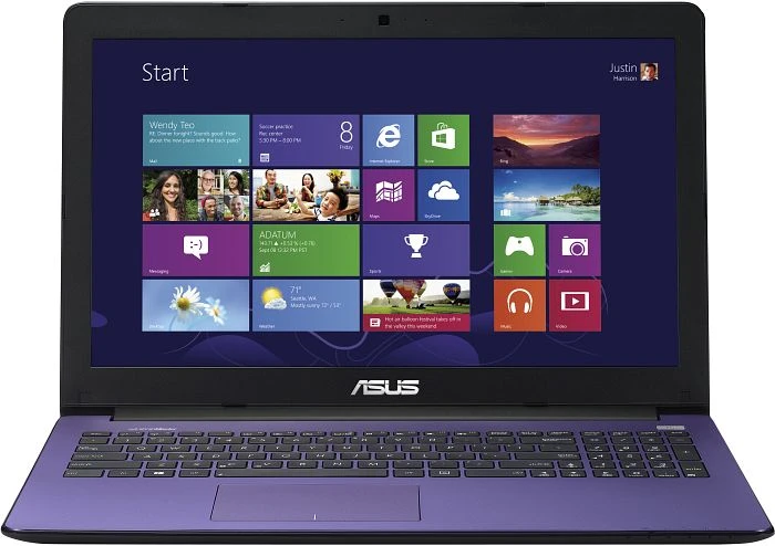 ASUS X502CA-RB01PR, violett, Celeron 1007U, 4GB RAM, 320GB HDD, PL
