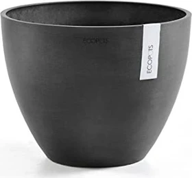 Ecopots Kunststoff-Topf Antwerp 50cm dark grey