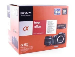 Sony Alpha 65 mit Objektiv 18-55mm 3.5-5.6 DT SAM