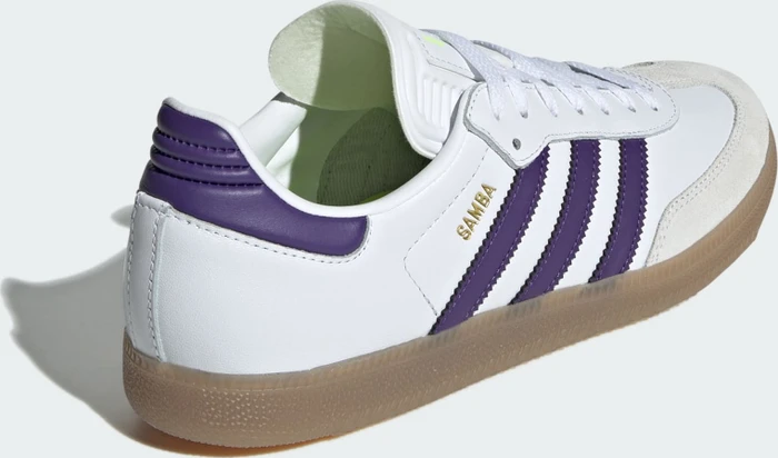 adidas Samba Messi cloud white/purple/gum