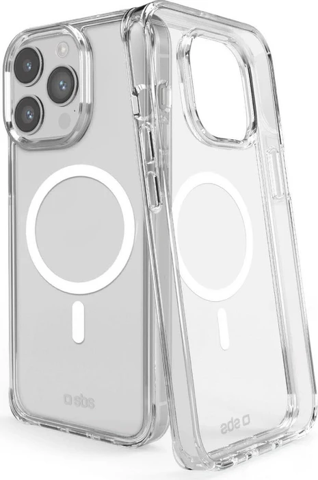 SBS Mobile Light Mag Case für Apple iPhone 16 Pro transparent