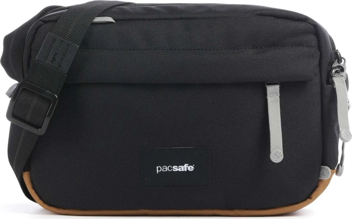 Pacsafe GO Anti-Theft Crossbody Umhängetasche jet black