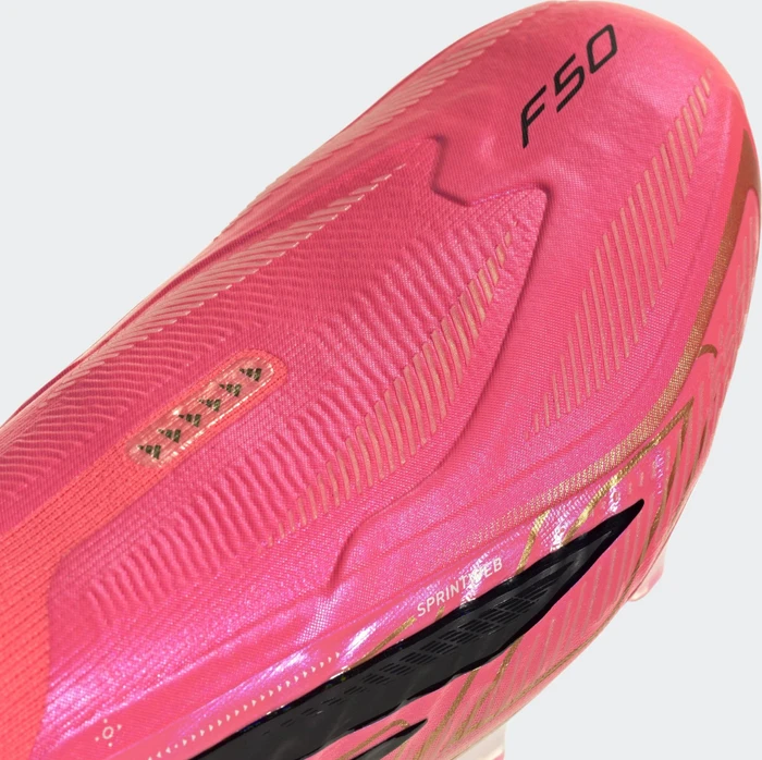 adidas F50 Hyperfast Elite Laceless FG solar turbo/core black/gold metallic