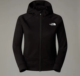 The North Face Mountain Athletics Full Zip Hoodie Jacke tnf black/tnf white (Junior)