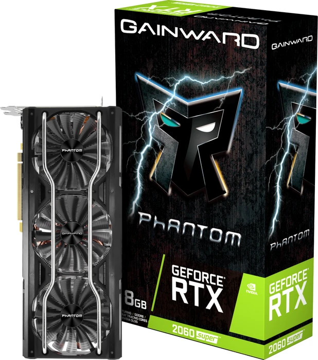 Gainward GeForce RTX 2060 SUPER Phantom, 8GB GDDR6, HDMI, 3x DP