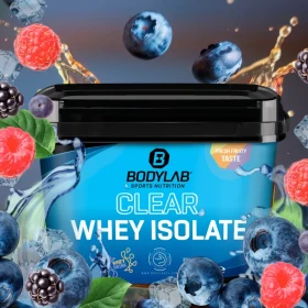 BodyLab24 Clear Whey Isolate Eistee/Waldfrucht 960g