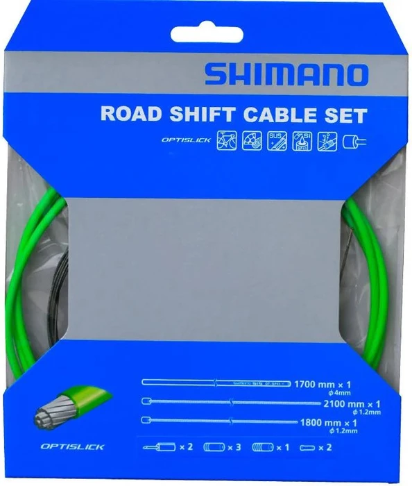 Shimano OT-SP41 Optislick Road Schaltzug grün