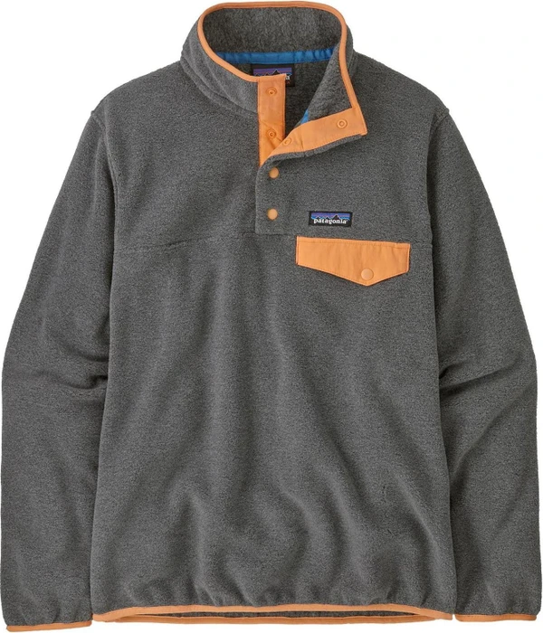 Patagonia Lightweight Synchilla Snap-T Pullover nickel/vivid apricot (Damen)