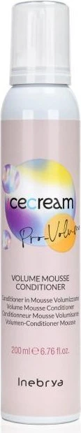 Inebrya Ice Cream Pro-Volume Mousse Conditioner, 200ml