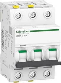 Schneider Electric Leitungsschutzschalter iC60N 3P 16A C