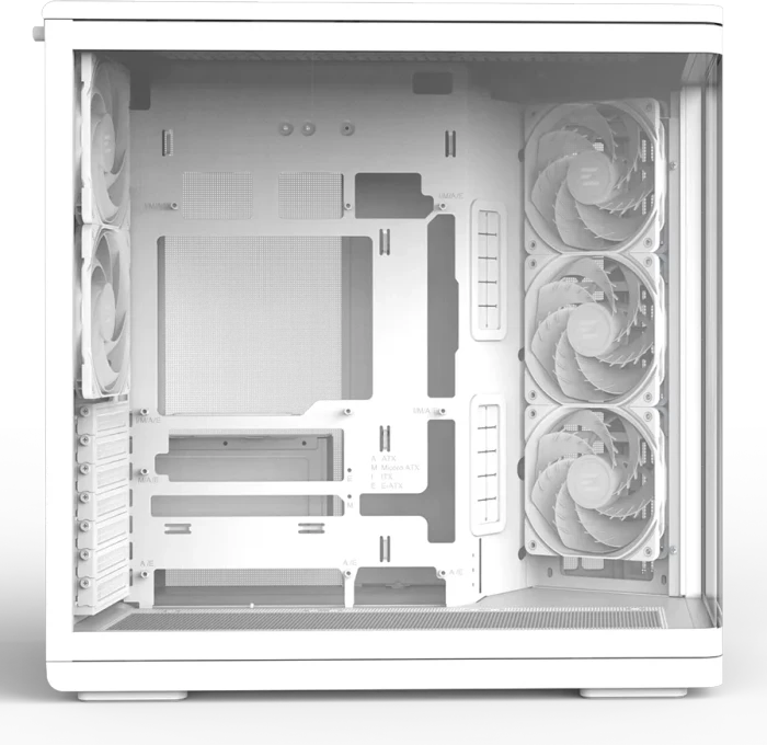 Zalman P60 White, Glasfenster