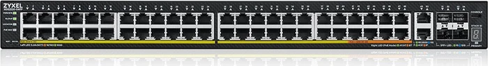 Zyxel XGS2220 Rackmount Gigabit Managed Switch, 50x RJ-45, 4x SFP+, 960W PoE++