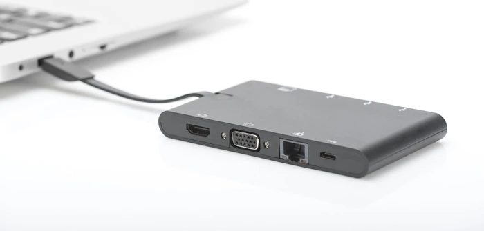 Digitus Universal Travel Docking Station, USB-C 3.0 [Stecker]