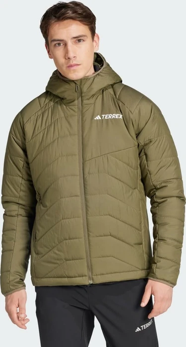 adidas Terrex Multi Synthetic Hooded Isolation Jacke olive strata (Herren)