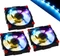 In Win Aurora RGB, schwarz/rot, LED-Steuerung, LED-Strips, 120mm, 3er-Pack Vorschaubild
