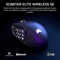 Corsair Scimitar Elite Wireless SE MMO, Gun Metal schwarz, USB/Bluetooth Vorschaubild