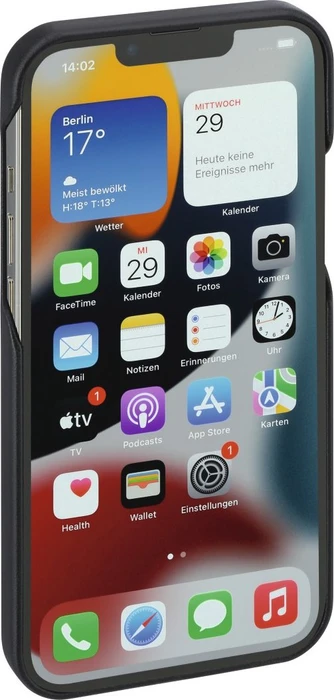 Hama Cover MagCase Finest Sense für Apple iPhone 13 Pro schwarz