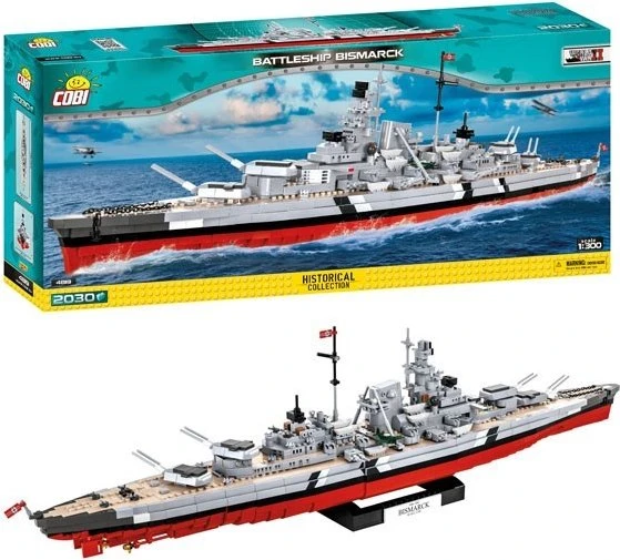 Cobi Historical Collection WW2 Battleship Bismarck