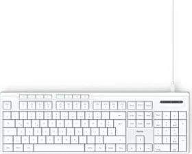 Hama CK-200 USB-Tastatur, weiß, USB, DE (00173053)