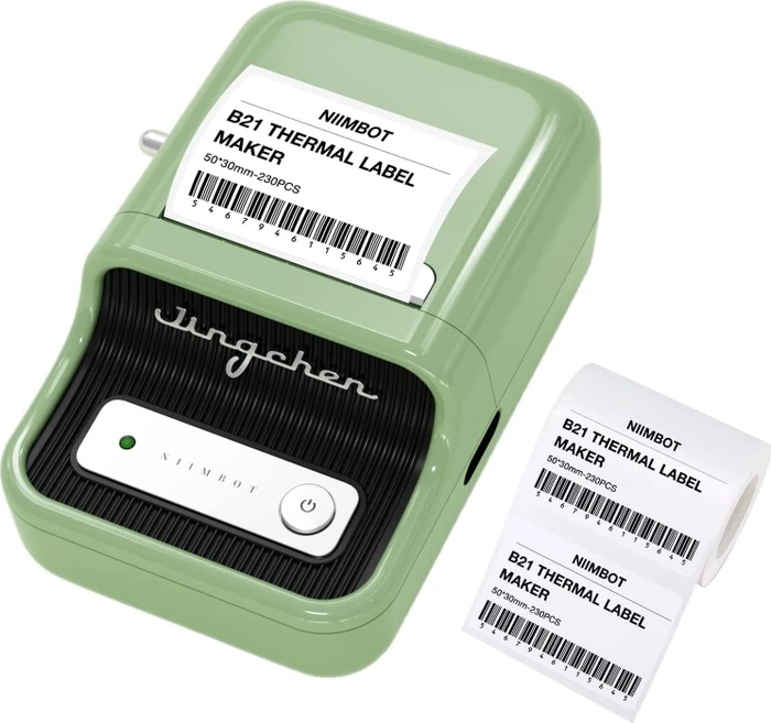 Niimbot B21 Wireless Label Printer, grün