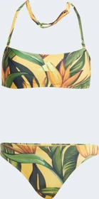 adidas x FARM Rio Neckholder Bikini-Set semi spark/pulse lime (Damen)